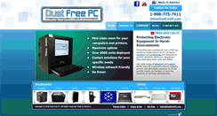 Desktop Screenshot of dustfreepc.com